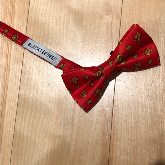 🏄3 for $15🏄 Black Tie Geek Bowtie - Picture 2 of 3